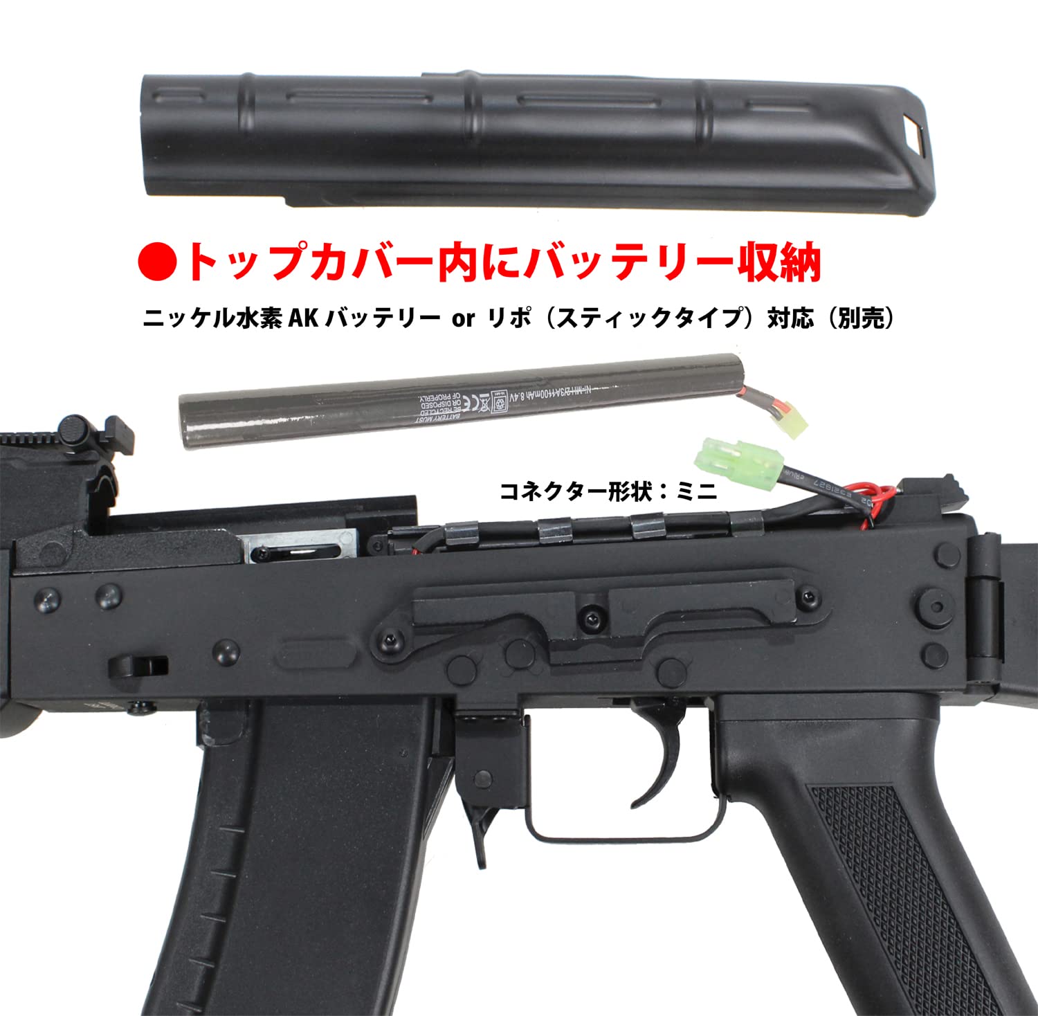 Amazon.co.jp: S&T AK-74M スポーツライン電動ガン : ホビー